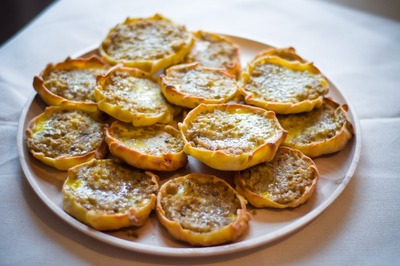 Перепечи с грибами