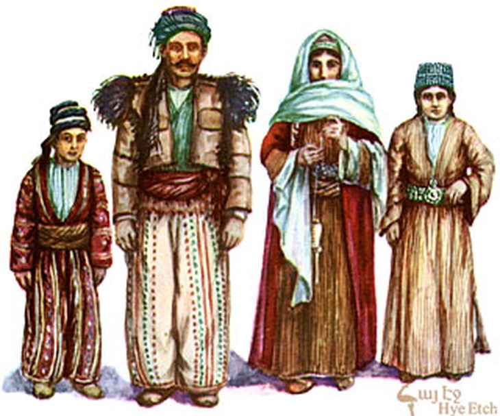 Армянский костюм - Национальный акцент